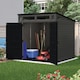 image 5 of Suncast Moda Modernist Shed 7x7 | Grey