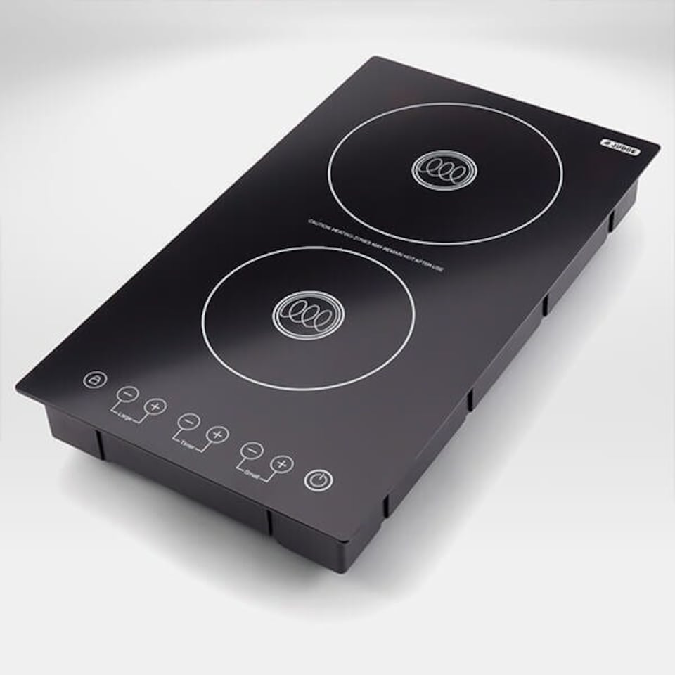image 1 of Judge Electric Double Induction Hob 3100W with Digital Timer