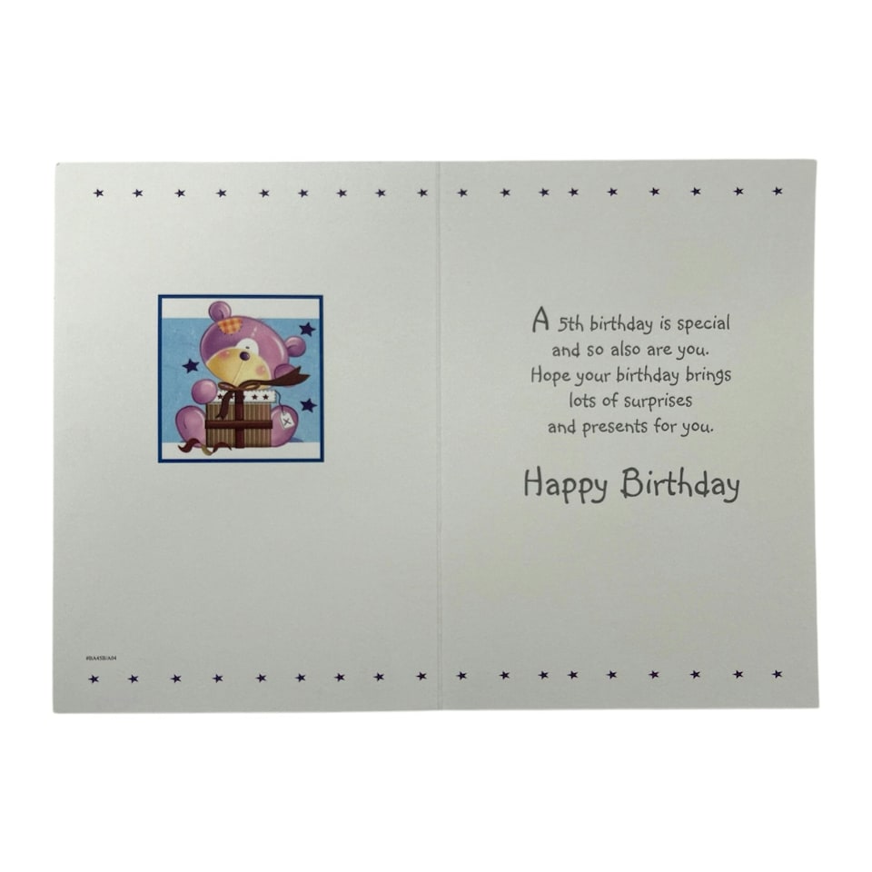 image 1 of 5 Today Hip Hip Hurray Happy Birthday Card