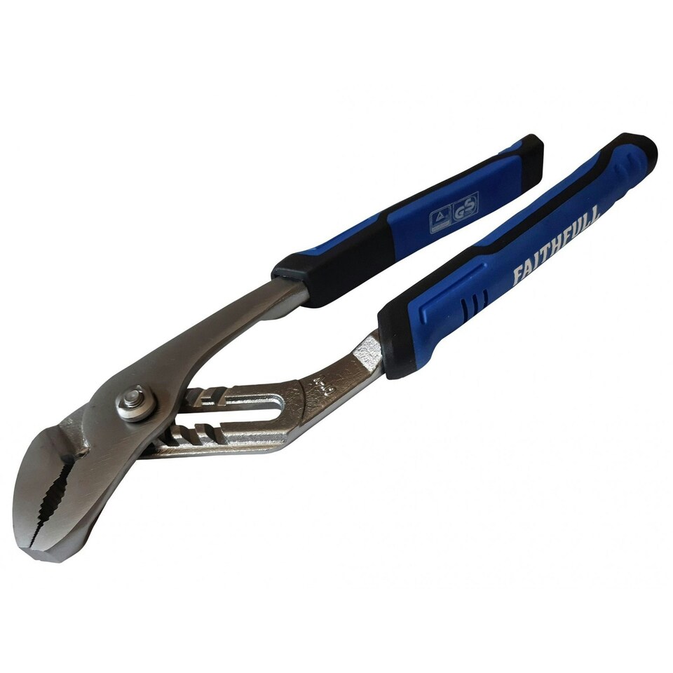 Faithfull Water Pump Pliers - Multi Colour - 250mm - 44mm Capacity