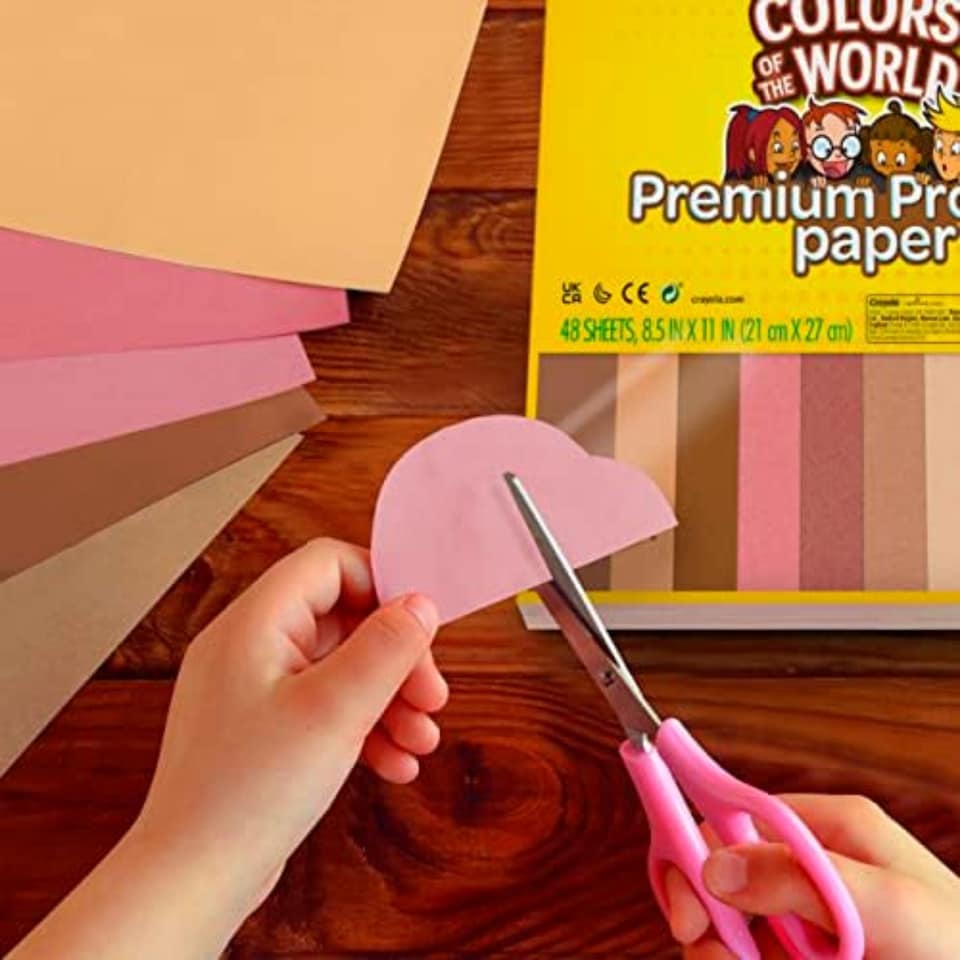 image 1 of Crayola Colors Of The World Construction Paper 48 Sheets