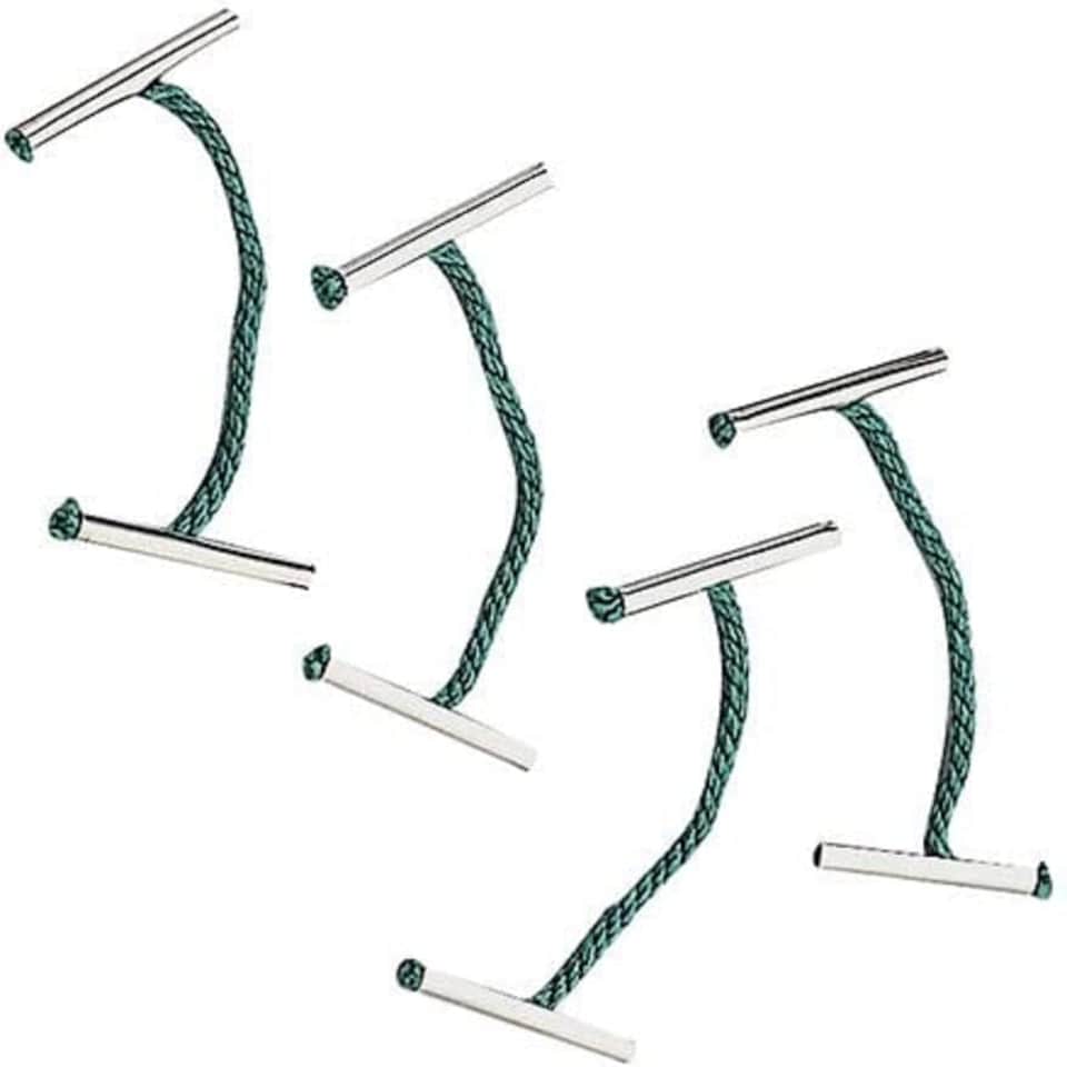 image 1 of Pack of 100 152mm Metal Treasury Tags