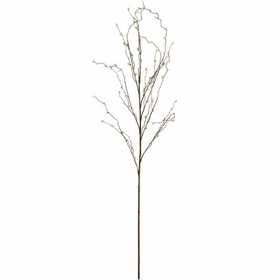 image 1 of Willow Spray Artificial Plant - Plastic - L15 x W15 x H112 cm - White