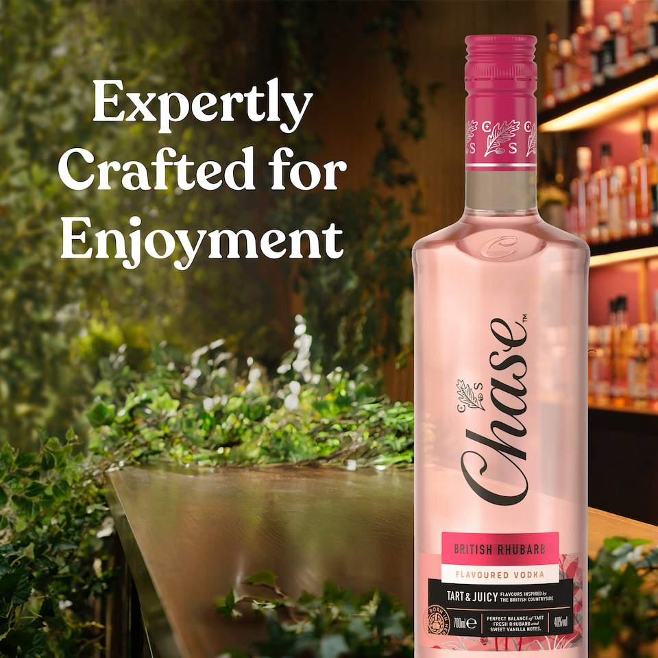 image 1 of Chase British Rhubarb Vodka, 70cl