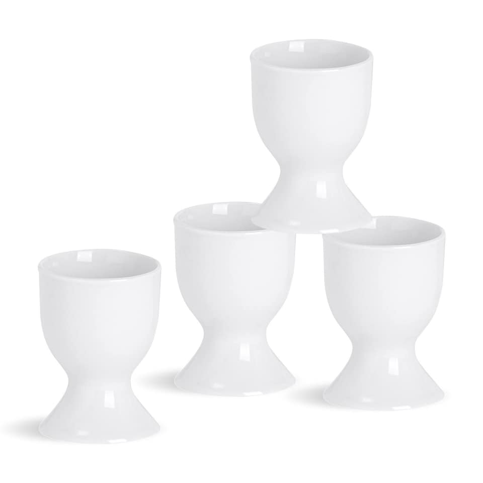 image 1 of Argon Tableware Classic White Egg Cups - 5cm - Pack of 8