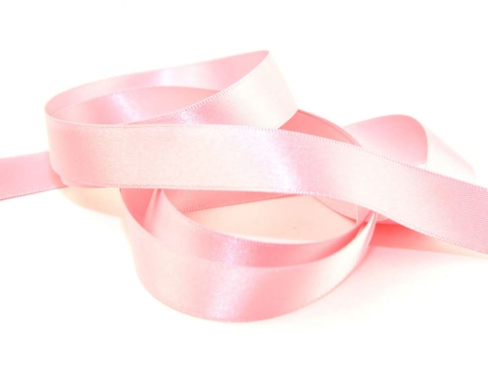 Berisfords 401 Dark Rose 10mm Double Faced Satin Ribbon for Dressmaking - per metre