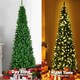 image 5 of 6ft Pre-Lit Green Pencil Tree Green | 6ft