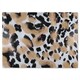 image 1 of Leopard Spots Print Glass Chopping Board | Multi
