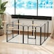 image 7 of PawHut Eight-Panel Dog Playpen with Door, for Indoor, Outdoor, 60cm Tall