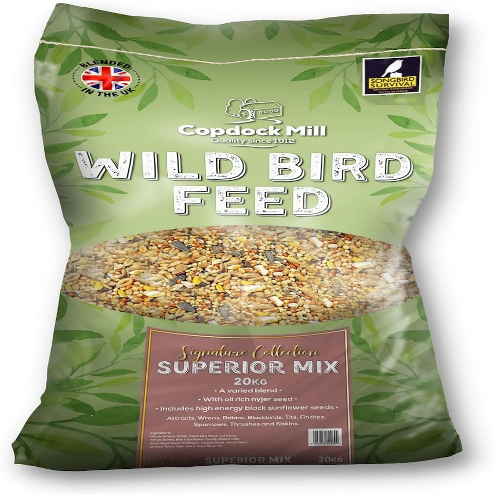 image 1 of Copdock Mill Wild Bird Seed Superior Mix 20kg