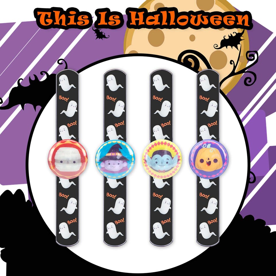 image 1 of PMS Halloween Snap Band - Mystery Bag Multicolour