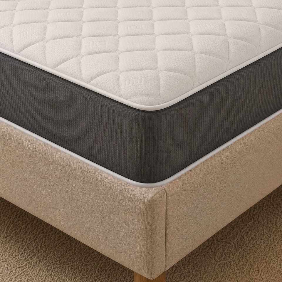 image 1 of 18cm Hybrid Memory Foam Spring Mattress Soft Feel
