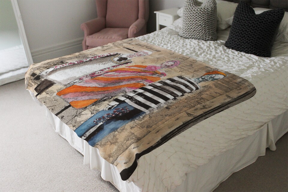 image 1 of Shopping The Look Blanket | Multi