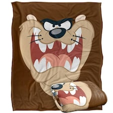 Looney Tunes Taz Blanket - Multicoloured - One Size