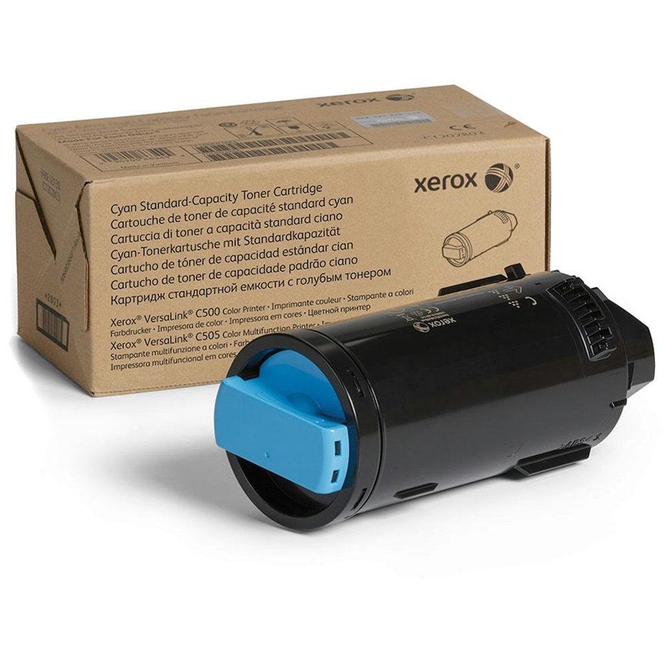 Xerox Cyan Standard Capacity Toner Cartridge 2.4k pages for VLC500/ VLC505 - 106R03859 N/A