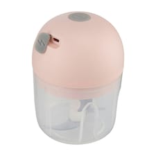 Living and Home Electric Wireless Kitchen Garlic Chopper - Pink 30W & 5V