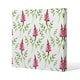 image 1 of Pink & Green Leaves (Canvas Print) 46 x 46 x 4cm