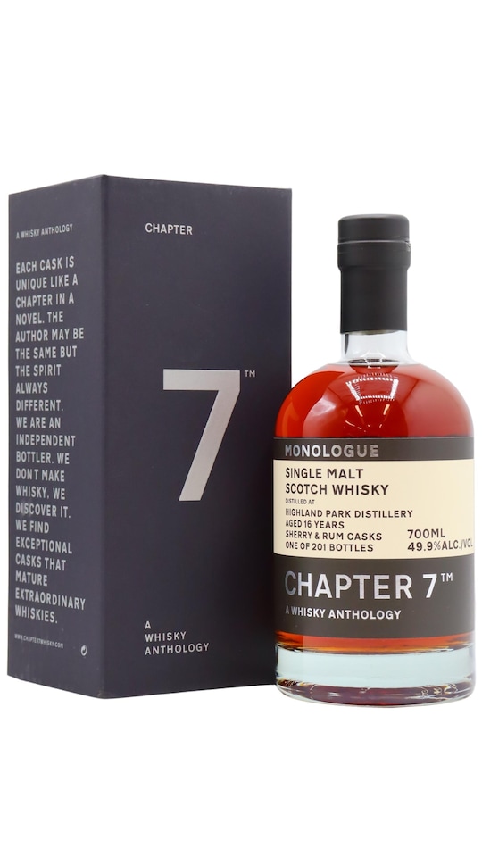 Highland Park - Chapter 7 Single Malt 2007 16 year old Whisky