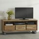 image 2 of Knott Live Edge Large Media Unit Brown