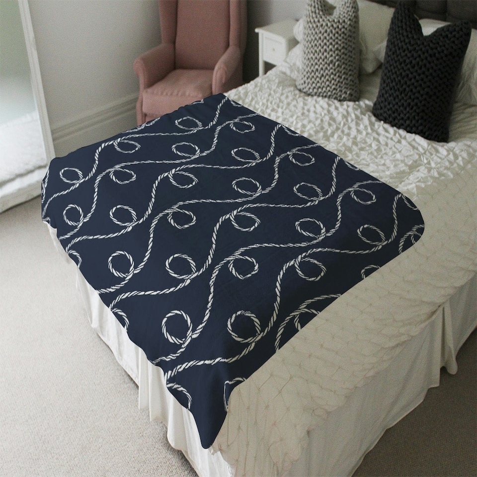 image 1 of Swirled Rope (Blanket)