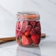 image 6 of Argon Tableware 3x Glass Storage Jar & Labels Set - 750ml 4 Colour Seals Airtight Kitchen Storage Container Preserving Jar
