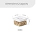 image 2 of NEOFLAM Smart Seal Airtight Food Storage Container 550ml