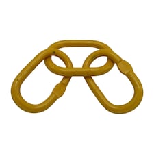 Quad Master Link Ring Assembly Grade 80 45MM (G80 33.3 Ton Lifting Chain Sling 3 4 Leg)
