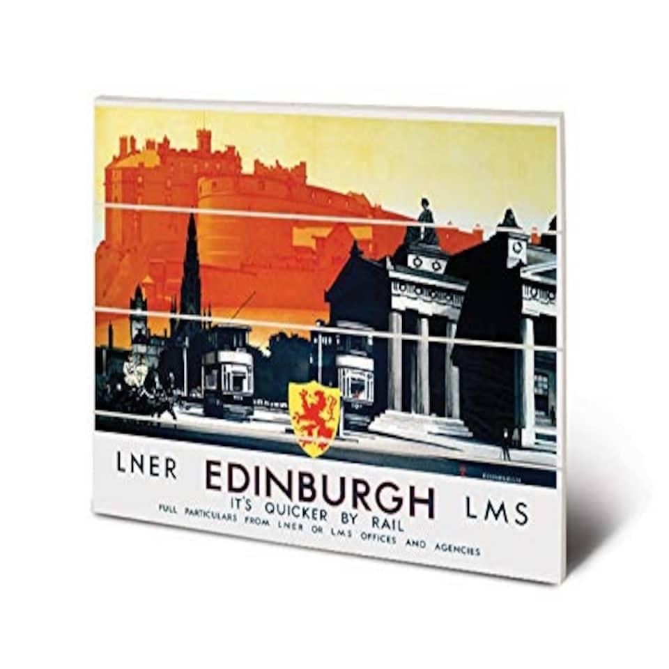EDINBURGH (TRAMS) - WOOD PANEL