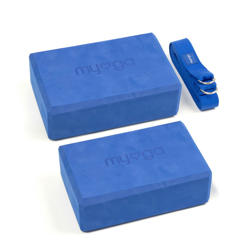image 1 of Myga Pair of Blocks  Strap - Royal Blue