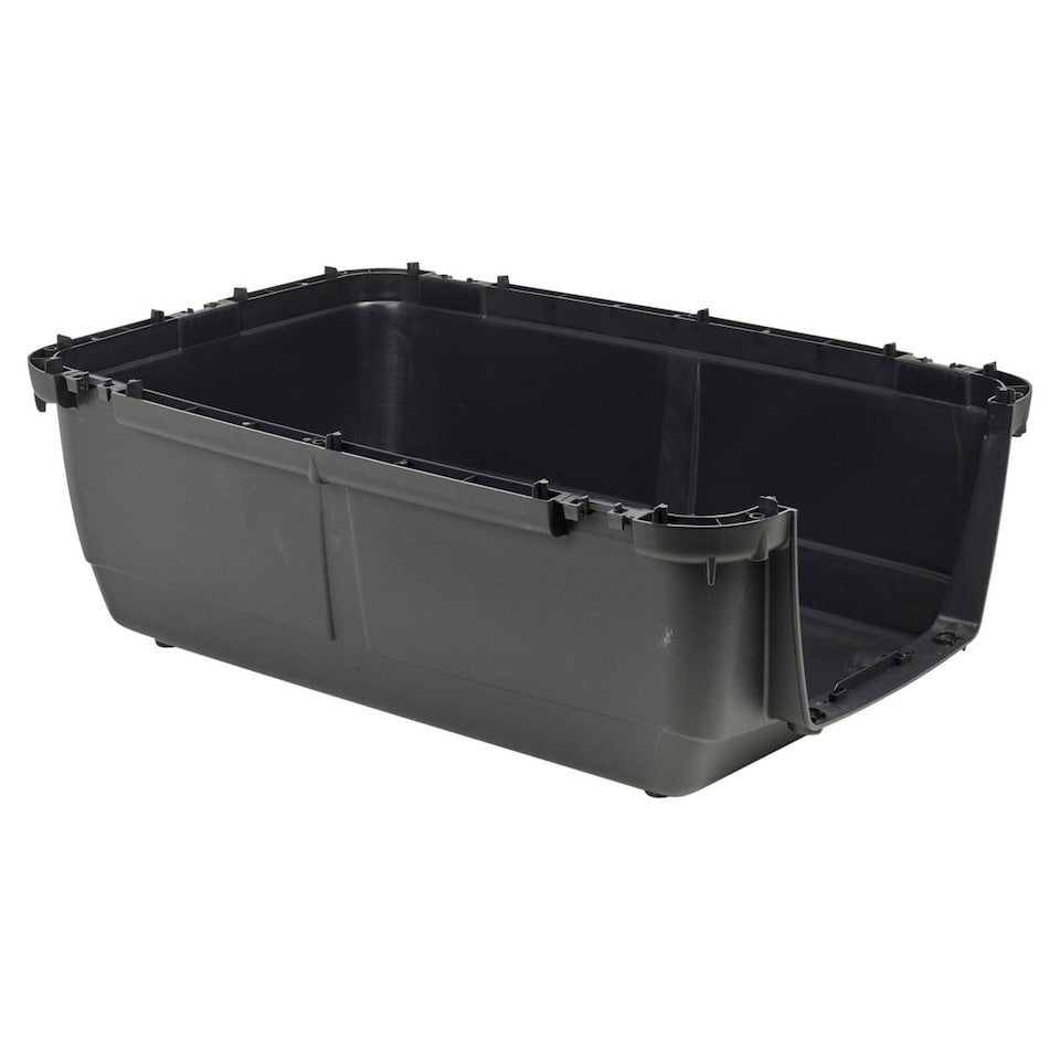 image 1 of Dog Pet Carrier Transporter Cage - Black & Grey - Large