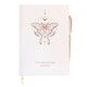 image 1 of Something Different Daily Reflection Luna Moth Journal - Pale Pink - One Size