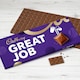 image 3 of Cadbury Dairy Milk Great Job Chocolate Gift Bar 850g
