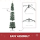 image 7 of HOMCOM 7.5FT Artificial Snow Dipped Christmas Tree Home Indoor Decoration Green