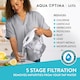 image 6 of Aqua Optima Liscia Water Filter Jug & 6 Evolve Filter Cartridges 2.5L White - Fridge & Dishwasher Friendly, Easy Fill - Reduces Limescale, Chlorine & Other Impurities - By LAICA (Packaging May Vary)