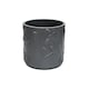 image 1 of Kew Stoneware Meadow Planter - Stoneware - L20.5 x W20.5 x H20.5 cm - Grey | Grey