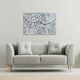 image 2 of design with natural analogues texture (Canvas Print) 31 x 41 x 4cm