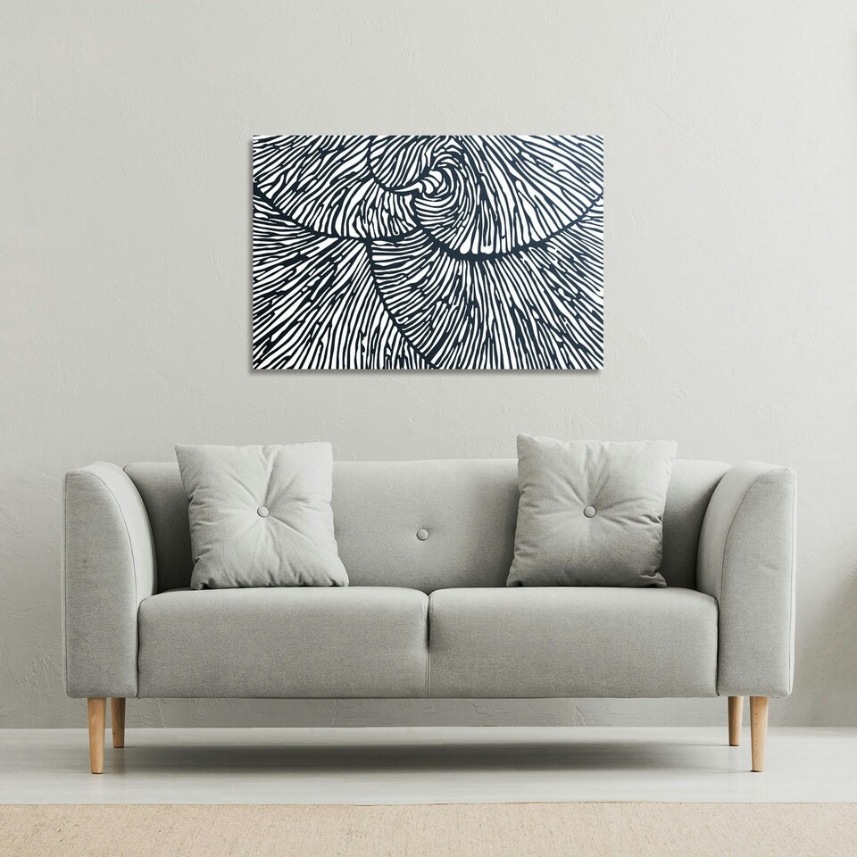 image 1 of design with natural analogues texture (Canvas Print) 31 x 41 x 4cm