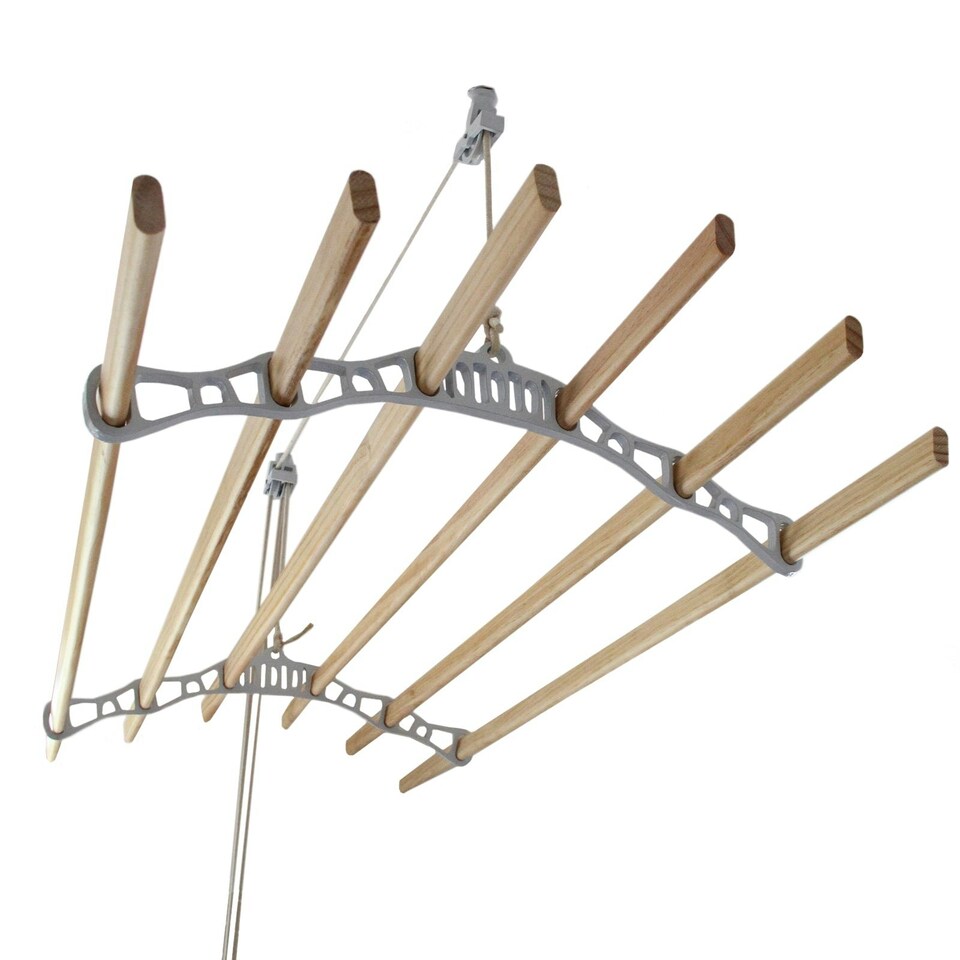 image 1 of Clothing Airer Ceiling Pulley - White - 1.8m