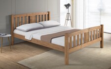 3ft Single Antique honey pine,wood,wooden,solid slatts,bed frame.