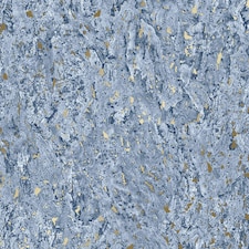 Sample of Milan Metallic Cork Wallpaper in Navy Multi