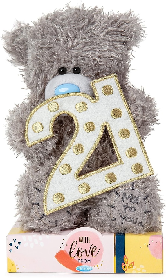 image 1 of Me to You Tatty Teddy 21st Birthday Plush