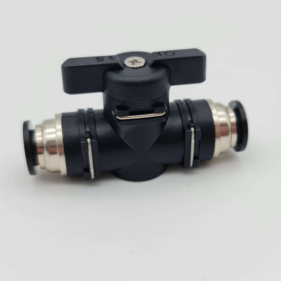image 1 of 8mm Push-in Tap for Water Fed Brush Hose