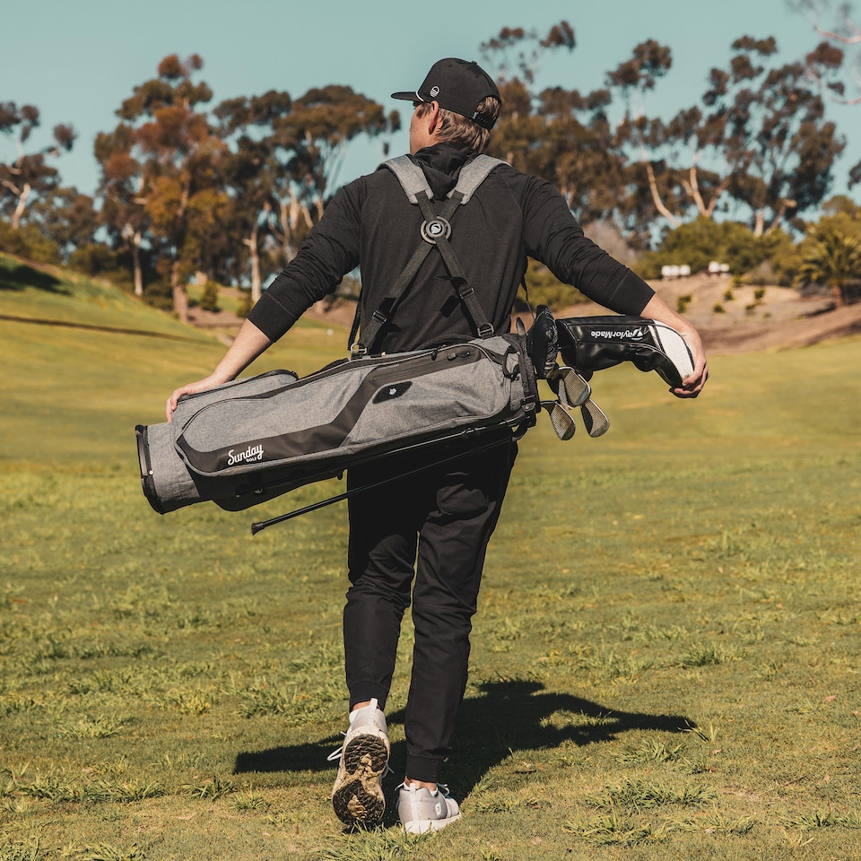 image 1 of El Camino Golf Bag - Heather Grey