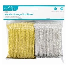 Ashley Metallic Scouring Pads - Multi - Pack of 8 Multi