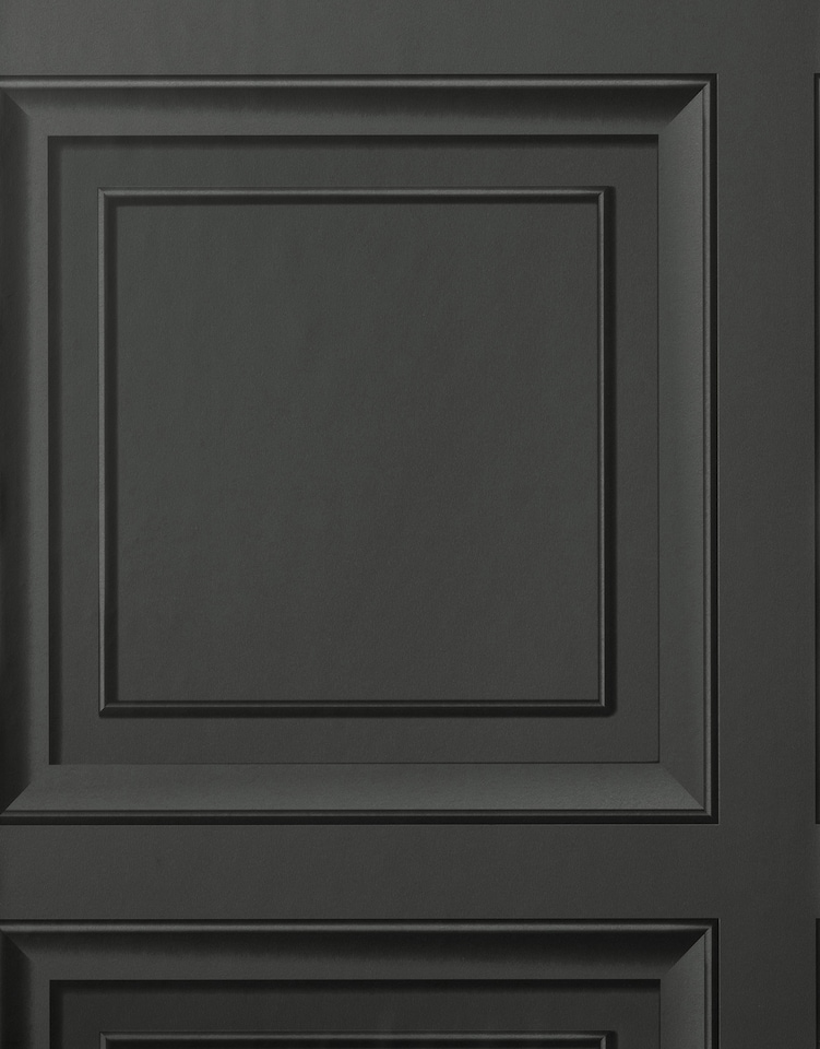 image 1 of Fine Decor FD43001 Distinctive Square Panel Wallpaper, Dark Grey