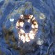image 4 of Primrose Torver Slate Effect Sphere Outdoor Water Feature with Lights 56cm