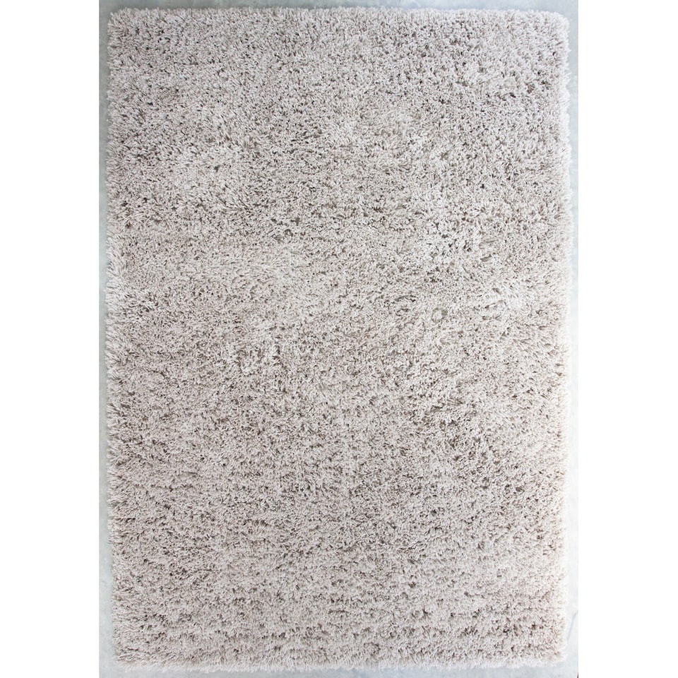 image 1 of KUKOON Beige Soft Shaggy Rug Cream Fluffy Deep Pile Warm Bedroom Carpet Runner Mat 120cm x 170cm