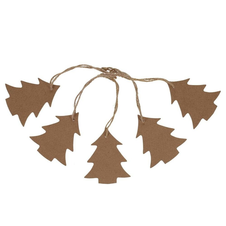 image 1 of Christmas Wooden Tree Festive Decoration by Icon Craft