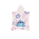 image 3 of Lilo & Stitch Childrens/Kids Stitch Hooded Towel - Pink - One Size | Pink | One size