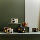 image 4 of Interiors by Premier Gold Speckled Ceramic Planter, Modern Small Garden Pot for Home Decor, Ceramic Pots for Indoor Plants Gold